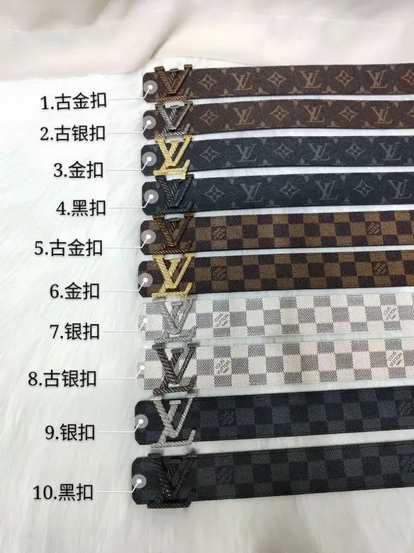 LV Belt 40mmX95-110cm 7D59